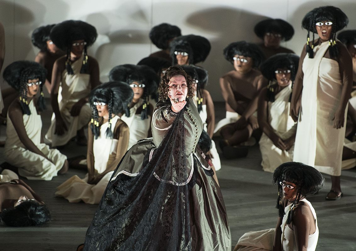 Aida an der Oper Halle. Foto: Falk Wenzel