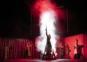 Hexenverbrennung a La Traviata an der Oper Halle © Falk Wenzel